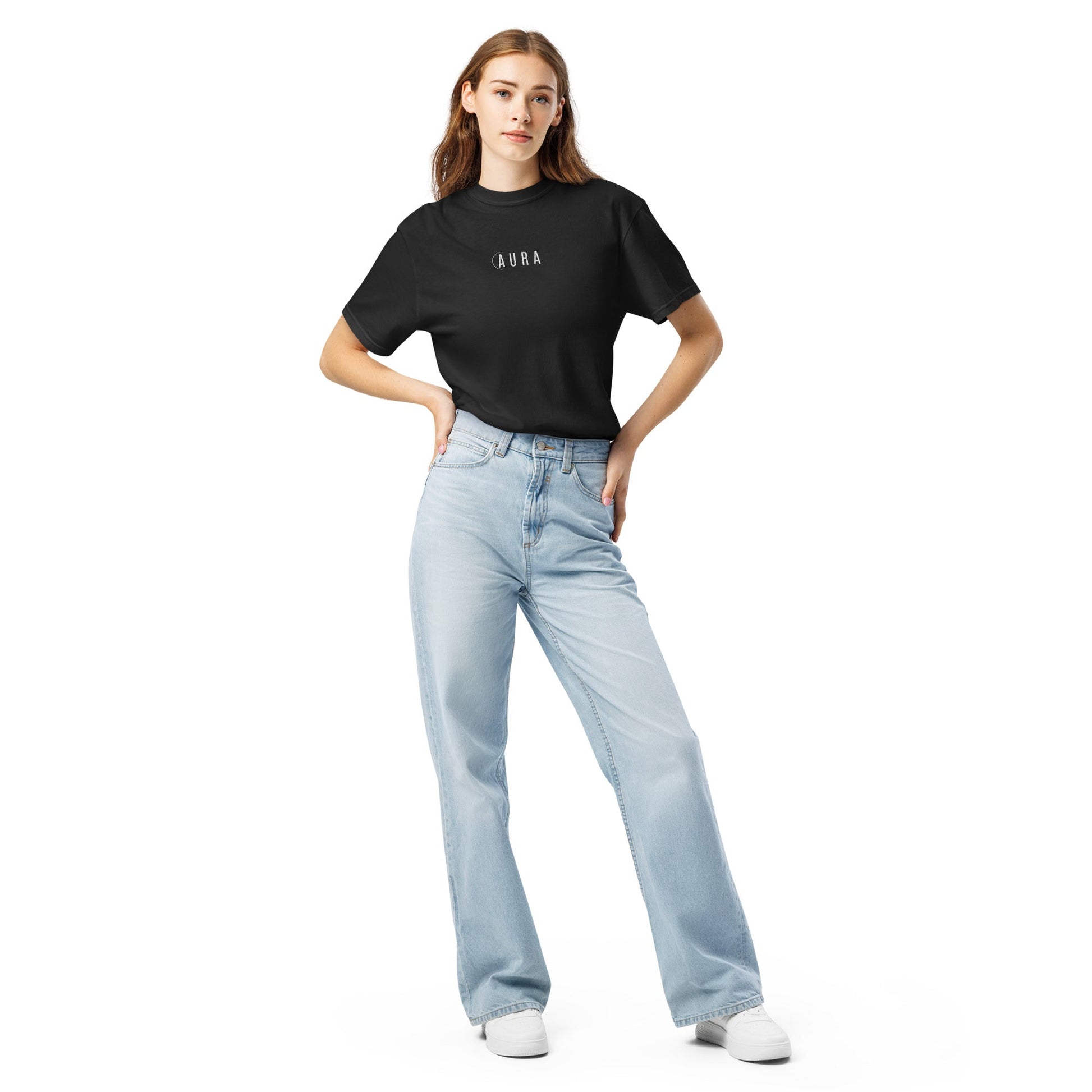 AURA Essential Tee – Light Logo Edition - Aura