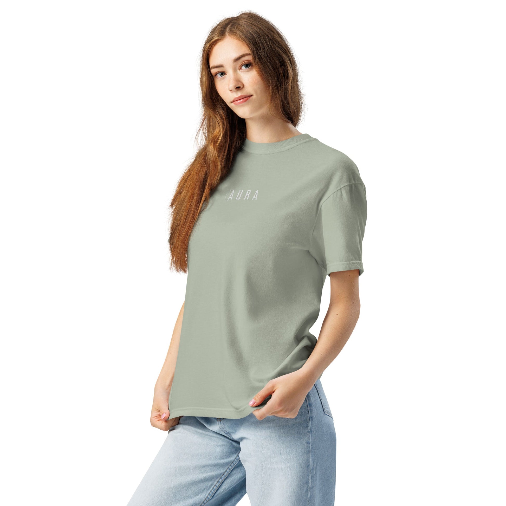 AURA Essential Tee – Light Logo Edition - Aura
