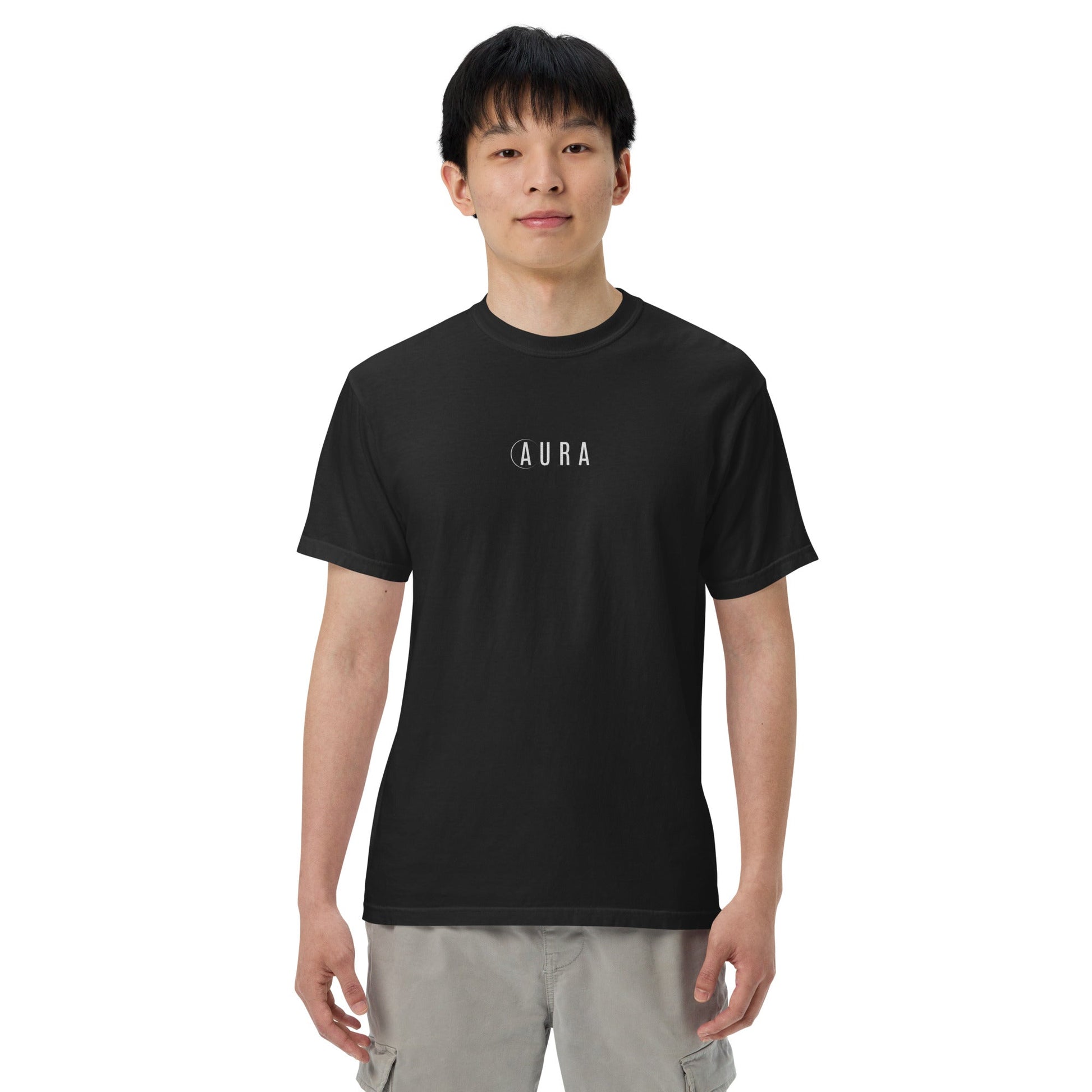 AURA Essential Tee – Light Logo Edition - Aura
