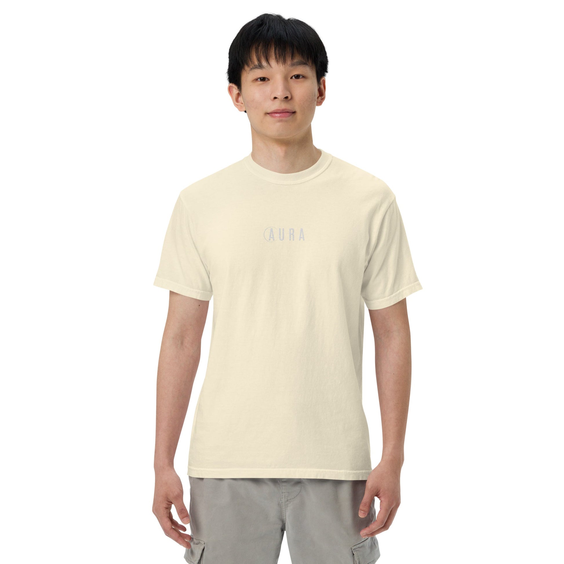 AURA Essential Tee – Light Logo Edition - Aura