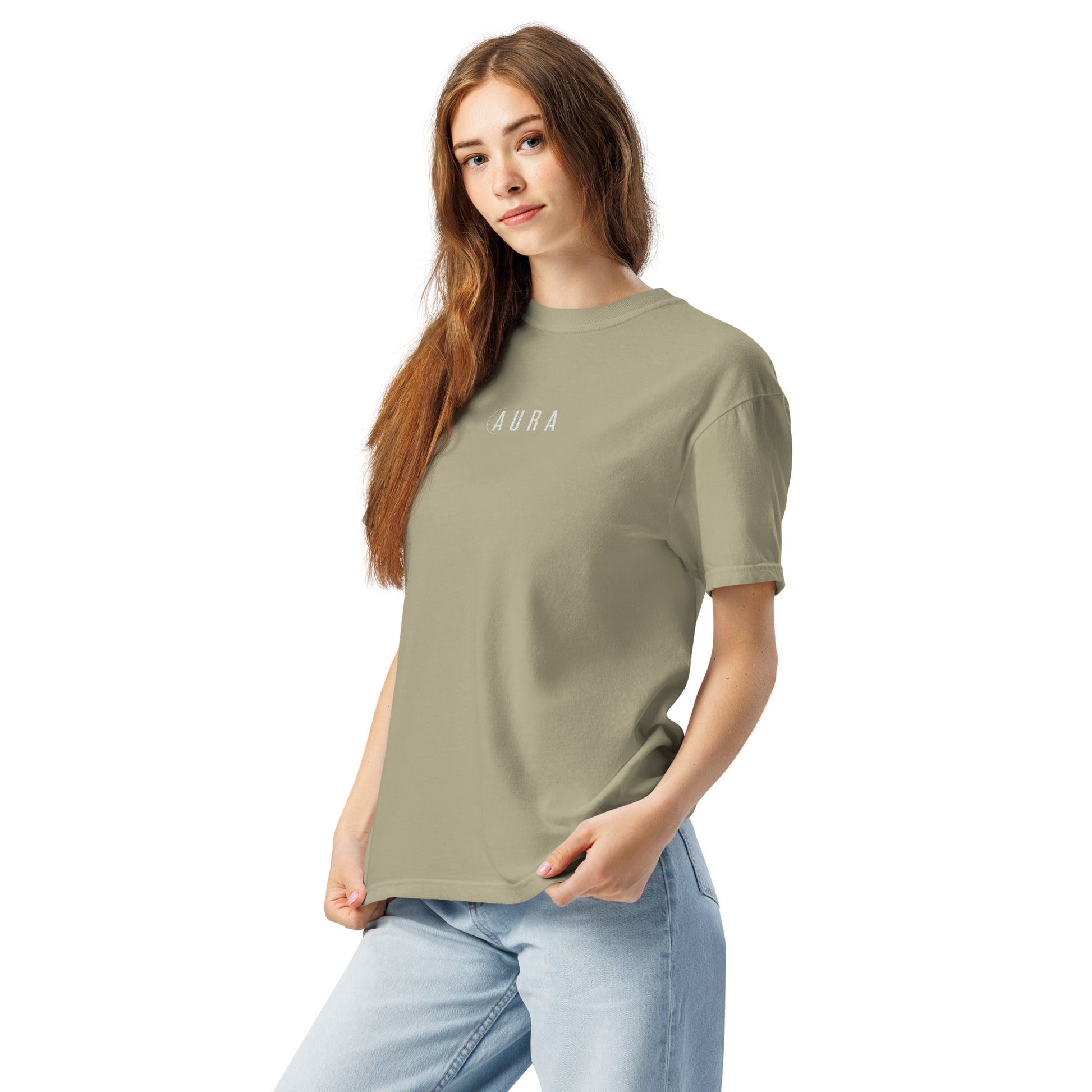 AURA Essential Tee – Light Logo Edition - Aura