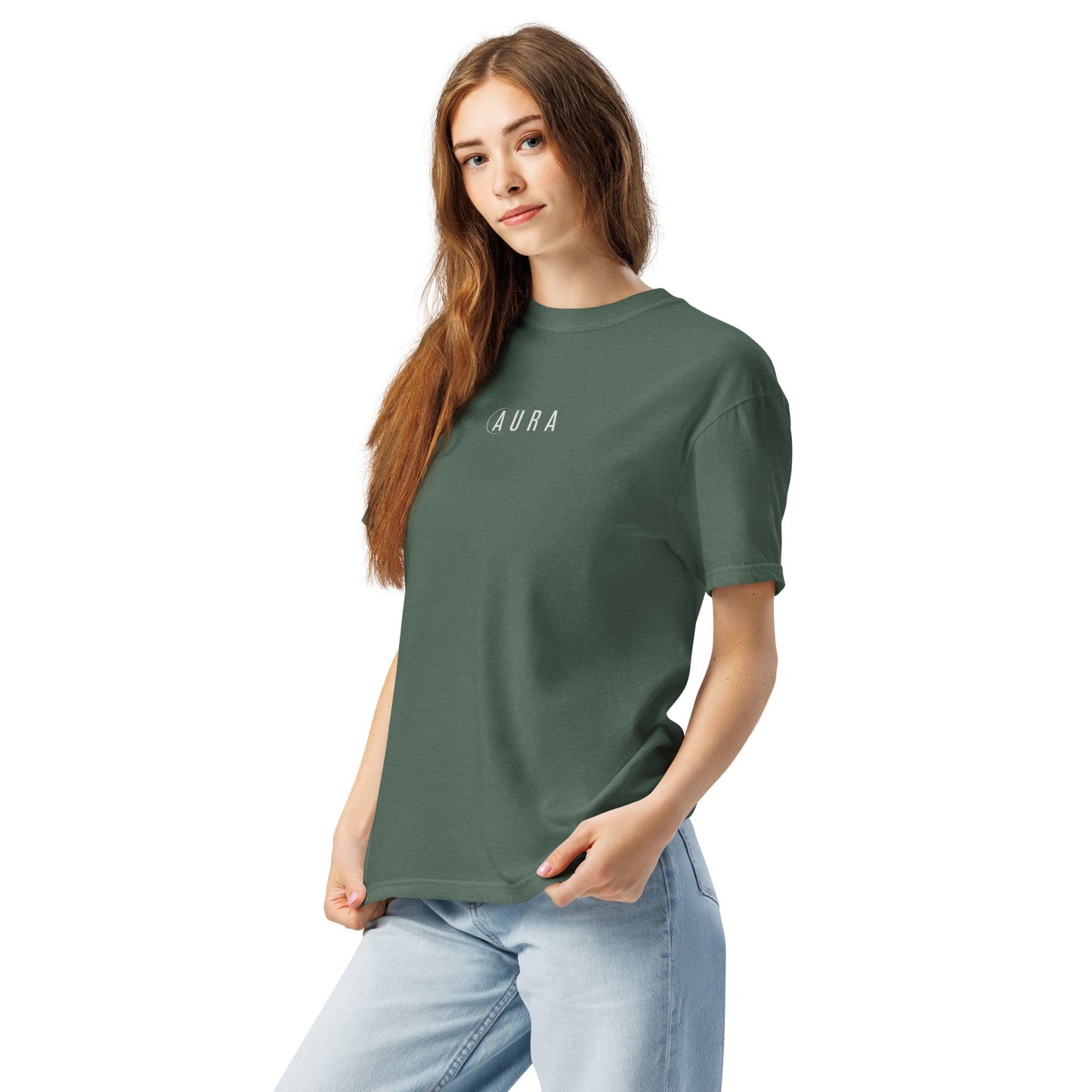 AURA Essential Tee – Light Logo Edition - Aura