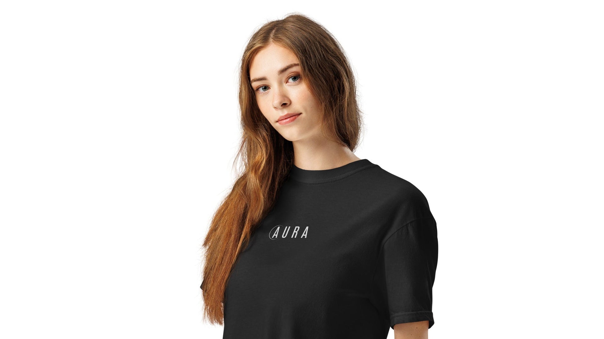 AURA Essential Tee – Light Logo Edition - Aura